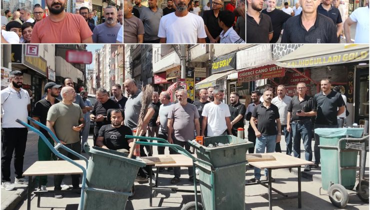 Diyarbakır’da 45 gündür bitmeyen yol çalışması esnafı isyan ettirdi