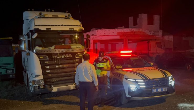 Şanlıurfa’da başka araca ait plakayla yakalanan sürücüye 140 bin lira ceza