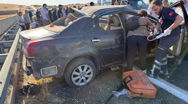 Diyarbakır-Silvan yolunda feci kaza