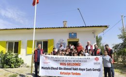Diyarbakır’da kırsaldaki çocuklara vakıf desteği