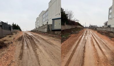 Milyonluk Villaların Bulunduğu Bölgede Yıllardır Yol Çilesi