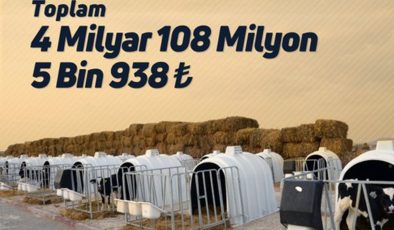 Çiftçilere 4,1 milyar liralık destek ödemesi bugün aktarılıyor