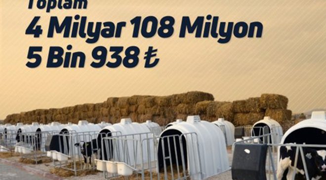 Çiftçilere 4,1 milyar liralık destek ödemesi bugün aktarılıyor