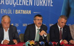 Bakan Tekin: Terörsüz Türkiye hedefi, özgürlüklerin ve kardeşliğin güvence altına alındığı bir Türkiye’dir