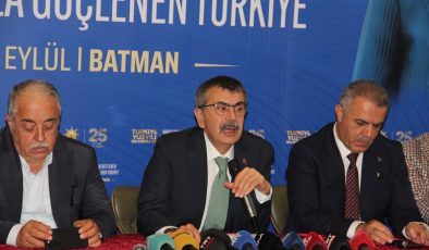 Bakan Tekin: Terörsüz Türkiye hedefi, özgürlüklerin ve kardeşliğin güvence altına alındığı bir Türkiye’dir