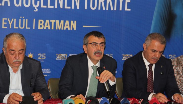Bakan Tekin: Terörsüz Türkiye hedefi, özgürlüklerin ve kardeşliğin güvence altına alındığı bir Türkiye’dir