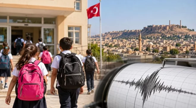 Şanlıurfa’da 5,4 büyüklüğünde deprem okulları tatil ettirdi
