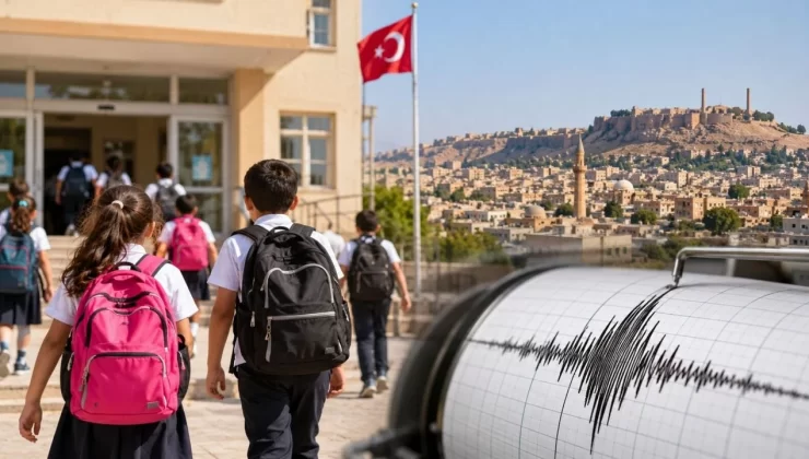 Şanlıurfa’da 5,4 büyüklüğünde deprem okulları tatil ettirdi