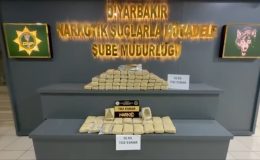 Diyarbakır’da araçtan 56 kilo toz esrar çıktı