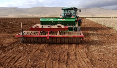 2027 yılında hasadı yapılacak buğdayın ekimine başlandı