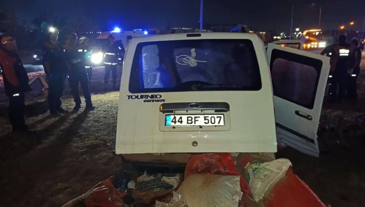 Malatya’da feci kaza: 2 ölü, 3 yaralı