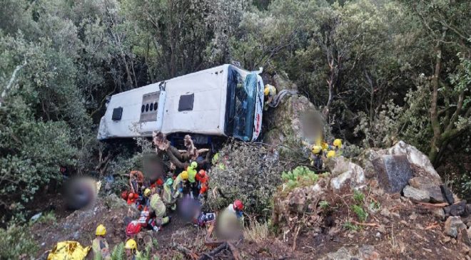 İspanya’da otobüs kazası: 83 kişi yaralandı