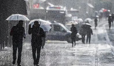 Meteoroloji’den kuvvetli yağış uyarısı