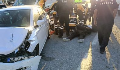 Malatya’da iki otomobil çarpıştı: 1’i ağır 6 yaralı