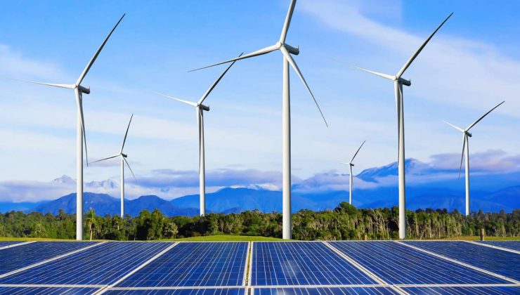 Güneş ve rüzgârda elektrik üretimi rekoru: 9,9 milyar kilovatsaat