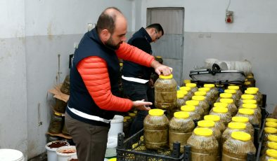 Halk sağlığını tehdit eden 6,5 ton gıda imha edildi