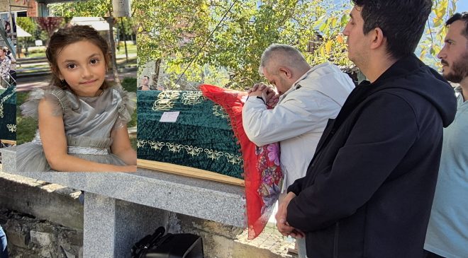 Eğitim Şehidi Eslem Sare, gözyaşlarıyla son yolculuğuna uğurlandı