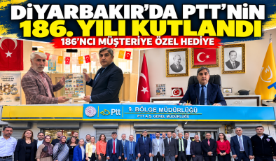 PTT’den 186’ncı müşteriye özel hediye
