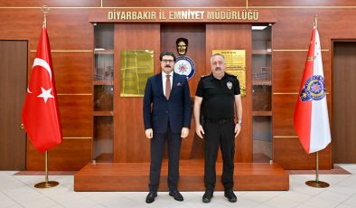Diyarbakır’da Emniyet Müdürü Mutlu’ya ziyaretler sürüyor