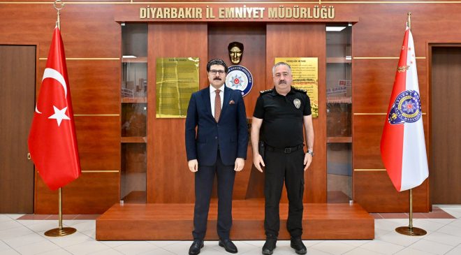 Diyarbakır’da Emniyet Müdürü Mutlu’ya ziyaretler sürüyor