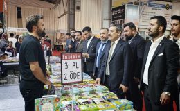 MHP Diyarbakır İl Başkanı Özcoşkun’dan Kitap Fuarı’na ziyaret