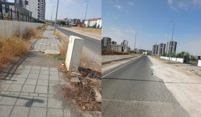 Kayapınar’da Yol ve Kaldırım Tepkisi!