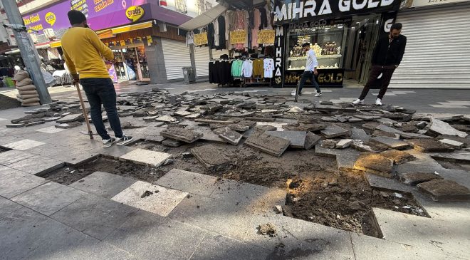 Diyarbakır’da Esnaf Belediyeyi Beklemekten Vazgeçti