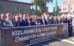 Diyarbakır’da başörtüsü tepkisi: Eğitim hakkı vurgusu