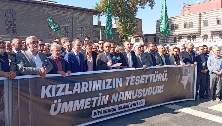 Diyarbakır’da başörtüsü tepkisi: Eğitim hakkı vurgusu