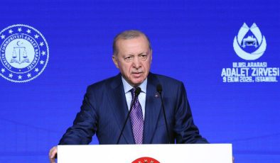 Cumhurbaşkanı Erdoğan: Vicdan ve hakkaniyetin terk edildiği yerde adalet olmaz