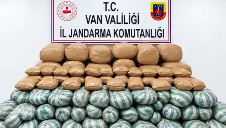 Van’da uyuşturucu operasyonu: 517 kilogram uyuşturucu ele geçirildi